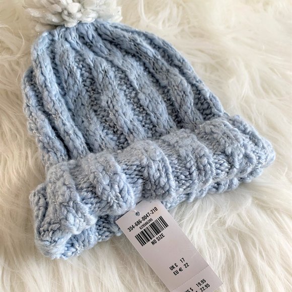 Blue Winter Hat - Hollister - NWT - Picture 3 of 4